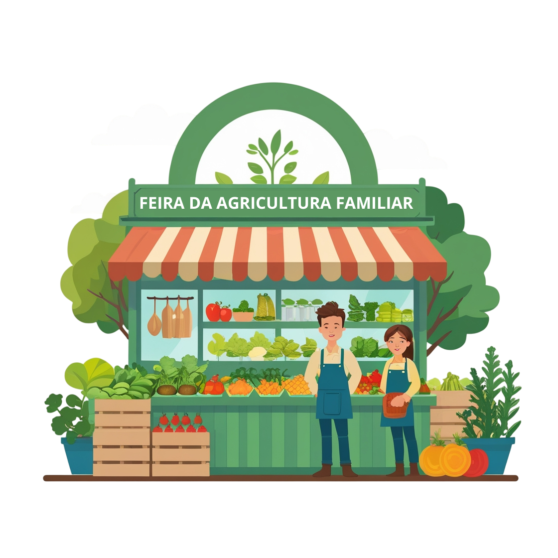 Feira Certa - Ilustração
